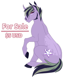 Size: 1700x2000 | Tagged: safe, artist:heathywolf, artist:silkybell, oc, oc only, pony, unicorn, adoptable, adopted offspring, male, offspring, parent:king sombra, parent:starlight glimmer, parents:starlightsombra, simple background, solo, stallion, transparent background