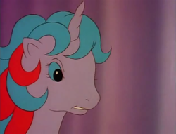 Size: 628x480 | Tagged: safe, screencap, buttons (g1), pony, unicorn, g1, my little pony: the movie (g1), female, mare, solo