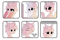 Size: 6000x4000 | Tagged: safe, artist:kainy, alicorn, pegasus, pony, unicorn, bored, cheek squish, commission, computer, cross-popping veins, emanata, laughing, looking at you, squishy cheeks, sticker, sticker pack, sticker set, your character here