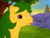 Size: 628x480 | Tagged: safe, screencap, magic star, the smooze, earth pony, pony, g1, my little pony: the movie (g1), adorablestar, cute, female, mare, outdoors, ponyland, solo, talking, tree