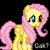 Size: 1024x1024 | Tagged: safe, fluttershy, pegasus, pony, g4, gak, pixel art, text, upscaled