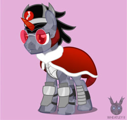 Size: 765x726 | Tagged: safe, artist:wheatley r.h., derpibooru exclusive, oc, crystal pony, pony, unicorn, the crystal empire 10th anniversary, clothes, crystallized, glasses, horn, male, silver, simple background, solo, stallion, unicorn oc, vector, watermark