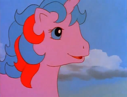Size: 628x480 | Tagged: safe, screencap, buttons (g1), pony, unicorn, g1, my little pony: the movie (g1), female, mare, solo