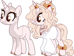 Size: 2824x2141 | Tagged: safe, artist:kurosawakuro, oc, pony, unicorn, base used, clothes, crown, female, high res, jewelry, mare, regalia, shirt, simple background, solo, transparent background