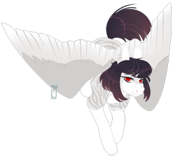 Size: 2331x2069 | Tagged: safe, artist:lavvythejackalope, oc, oc only, pegasus, pony, high res, simple background, solo, transparent background