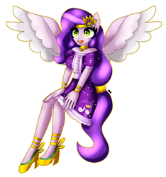 Size: 3540x3775 | Tagged: safe, artist:dazzlingmimi, pipp petals, human, equestria girls, g4, g5, clothes, dress, equestria girls-ified, female, g5 to equestria girls, g5 to g4, generation leap, high res, open mouth, open smile, ponied up, simple background, smiling, solo, transparent background, wings