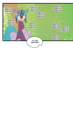 Size: 2480x4100 | Tagged: safe, artist:lucielity, oc, oc:saphire, comic:my crush is a pony?, comic, panic, panicking