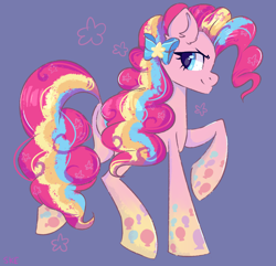 Size: 3100x2990 | Tagged: safe, artist:ske, pinkie pie, earth pony, pony, g4, high res, rainbow power, solo