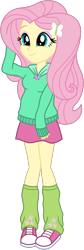 Size: 670x2000 | Tagged: safe, artist:emeraldblast63, fluttershy, human, equestria girls, g4, clothes, cute, hoodie, shyabetes, simple background, skirt, solo, transparent background