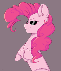 Size: 3490x4060 | Tagged: safe, artist:ske, pinkie pie, earth pony, pony, g4, solo, sunglasses