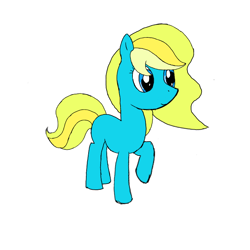 Size: 768x768 | Tagged: safe, oc, oc only, oc:aurora eidolon, pony, female, simple background, solo, white background