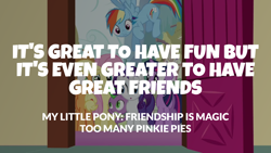 Size: 1920x1080 | Tagged: safe, edit, edited screencap, editor:quoterific, screencap, applejack, fluttershy, rainbow dash, rarity, spike, twilight sparkle, pony, unicorn, g4, too many pinkie pies, unicorn twilight