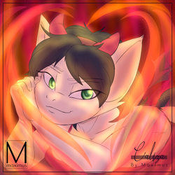 Size: 4000x4000 | Tagged: safe, artist:maximus, oc, oc only, oc:caliza, anthro, solo