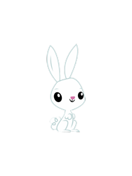 Size: 1920x2558 | Tagged: safe, anonymous artist, angel bunny, rabbit, g4, animal, simple background, smiling, solo, transparent background, vector