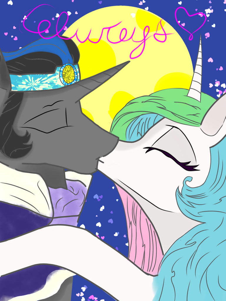 2987579 Safe Artist Sh4deshad0w41 King Sombra Princess Celestia