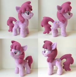 Size: 2281x2323 | Tagged: safe, artist:azdaracylius, berry punch, berryshine, earth pony, pony, g4, high res, irl, photo, plushie, solo