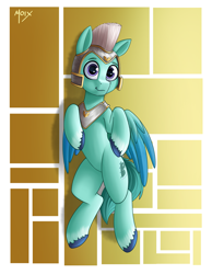 Size: 4000x5160 | Tagged: safe, artist:supermoix, thunder flap, pegasus, pony, g5, my little pony: a new generation, abstract background, armor, body pillow, body pillow design, cute, looking at you, male, pegasus royal guard, royal guard, simple background, solo, stallion, thundorable