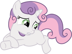 Size: 3984x3000 | Tagged: safe, artist:cloudy glow, sweetie belle, pony, g4, sisterhooves social, .ai available, female, filly, foal, high res, simple background, solo, transparent background, vector