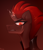 Size: 2000x2350 | Tagged: safe, artist:rtootb, tempest shadow, pony, unicorn, g4, my little pony: the movie, angry, broken horn, bust, eye scar, facial scar, female, frown, high res, horn, lightning, looking at you, magic, monochrome, profile, red eyes, scar, simple background, solo