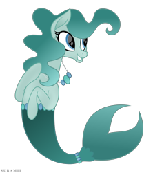 Size: 5203x5863 | Tagged: safe, artist:suramii, oc, oc:aqua, merpony, absurd resolution, female, simple background, solo, transparent background