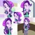 Size: 720x720 | Tagged: safe, edit, editor:megalobronia, screencap, starlight glimmer, human, equestria girls, equestria girls specials, g4, my little pony equestria girls: mirror magic, bag, beanie, collage, cute, food, glimmerbetes, hat, ice cream, looking at you, one eye closed, smiling, solo, wink