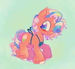 Size: 1438x1314 | Tagged: safe, artist:lemoocado, cotton candy (g3), earth pony, pony, g3, solo