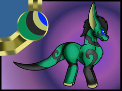 Size: 1280x958 | Tagged: safe, oc, earth pony, pony, guross, oran, ponified, solo