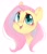 Size: 919x1068 | Tagged: safe, artist:melodylibris, fluttershy, pegasus, pony, g4, bust, cute, female, looking at you, mare, open mouth, open smile, portrait, shyabetes, simple background, smiling, smiling at you, solo, three quarter view, white background