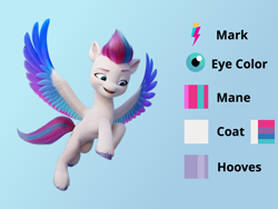 Size: 2000x1500 | Tagged: safe, artist:briarlight, zipp storm, pegasus, pony, g5, cutie mark, female, mare, reference sheet, solo