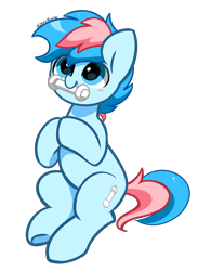 Size: 2671x3645 | Tagged: safe, artist:kittyrosie, oc, oc only, oc:blue chewings, earth pony, pony, female, high res, mare, simple background, solo, transparent background