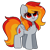 Size: 2972x2990 | Tagged: safe, artist:kittyrosie, oc, oc only, oc:tridashie, pegasus, pony, cute, female, high res, mare, simple background, solo, transparent background