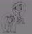 Size: 1199x1314 | Tagged: safe, artist:dant, fluttershy, pegasus, pony, g4, blushing, creepy, cute, female, looking at you, mare, monochrome, raised hoof, shyabetes, sketch, smiling, smiling at you, solo, sweat, sweatdrop