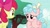 Size: 1200x675 | Tagged: safe, edit, edited screencap, screencap, apple bloom, cozy glow, earth pony, pegasus, pony, g4, marks for effort, blushing, duo