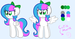 Size: 1978x1021 | Tagged: safe, artist:sugarcloud12, oc, oc:sugar cloud, pegasus, pony, female, mare, reference sheet, solo