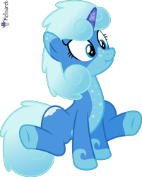 Size: 4000x4967 | Tagged: safe, artist:melisareb, part of a set, pony, unicorn, g4, .svg available, absurd resolution, crossover, female, gradient mane, gradient tail, kleptocorns, kumo (kleptocorns), mare, scrunchy face, simple background, solo, stars, tail, transparent background, vector