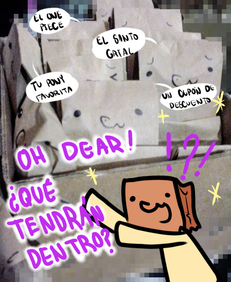 2989201 safe, artistpaperbagpony, oc, ocpaper bag, bag, blind bag