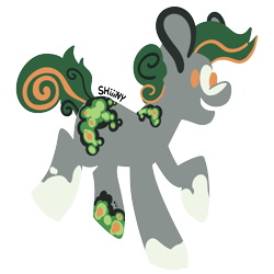 Size: 1600x1600 | Tagged: safe, artist:shiiiny, oc, oc only, crystal pony, blaze (coat marking), coat markings, creativeclash, digital art, facial markings, lineless, open mouth, open smile, signature, simple background, smiling, socks (coat markings), solo, transparent background