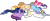 Size: 1325x548 | Tagged: safe, edit, edited screencap, editor:pascalmulokozi2, screencap, applejack, fluttershy, pinkie pie, princess celestia, princess luna, rainbow dash, rarity, spike, twilight sparkle, alicorn, draconequus, dragon, earth pony, pegasus, pony, unicorn, g4, season 9, the ending of the end, background removed, butt, mane seven, mane six, nose in the air, rainbutt dash, simple background, transparent background, twilight sparkle (alicorn), winged spike, wings