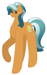 Size: 1812x2872 | Tagged: safe, artist:calibykitty, citrine nectar, golden väs, crystal pony, earth pony, pony, g4, colored sketch, gradient eyes, gradient mane, gradient tail, high res, looking at you, male, multicolored hair, multicolored mane, raised hoof, simple background, sketch, smiling, smiling at you, solo, stallion, tail, transparent background, vase