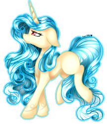 Size: 2278x2632 | Tagged: safe, artist:aquasky987, oc, oc only, pony, unicorn, female, high res, horn, mare, simple background, smiling, solo, transparent background, unicorn oc