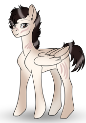 Size: 1017x1443 | Tagged: safe, artist:existencecosmos188, oc, oc only, pegasus, pony, male, pegasus oc, simple background, solo, stallion, transparent background, wings