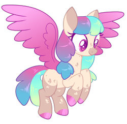 Size: 2628x2561 | Tagged: safe, artist:lilywolfpie, oc, pegasus, pony, colored wings, female, high res, mare, simple background, solo, transparent background, wings
