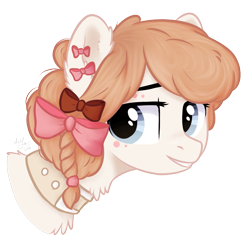 Size: 1613x1545 | Tagged: safe, artist:kaylemi, oc, oc only, pony, bust, commission, female, simple background, solo, transparent background