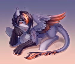 Size: 2480x2100 | Tagged: safe, artist:fenwaru, oc, oc only, pony, high res, solo