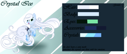 Size: 3000x1272 | Tagged: safe, artist:aquasky987, oc, earth pony, pony, abstract background, earth pony oc, female, mare, reference sheet, smiling, solo