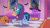 Size: 3072x1727 | Tagged: safe, screencap, misty brightdawn, pony, unicorn, g5, my little pony: tell your tale, nightmare night party, spoiler:g5, spoiler:my little pony: tell your tale, spoiler:tyts01e30, :o, female, high res, jewelry, mare, medallion, necklace, open mouth, pumpkin, solo, youtube link