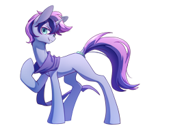 Size: 2200x1650 | Tagged: artist needed, source needed, safe, oc, oc only, oc:crystal eve, pony, unicorn, blank flank, clothes, scarf, simple background, solo, transparent background