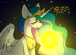 Size: 4029x2912 | Tagged: safe, artist:rico_chan, princess celestia, alicorn, pony, g4, huevember, night, night sky, sketch, sky, solo, sun, tangible heavenly object