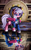 Size: 2750x4409 | Tagged: safe, artist:pridark, oc, oc only, oc:bipen, bat pony, pony, fallout equestria, armor, bat pony oc, commission, enclave, enclave armor, female, mare, pipbuck, puddle, reflection, vault