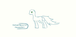 Size: 1223x599 | Tagged: safe, artist:samuel-neocros, oc, oc only, earth pony, pony, base, earth pony oc, female, lineart, mare, pony oc, simple background, solo, white background